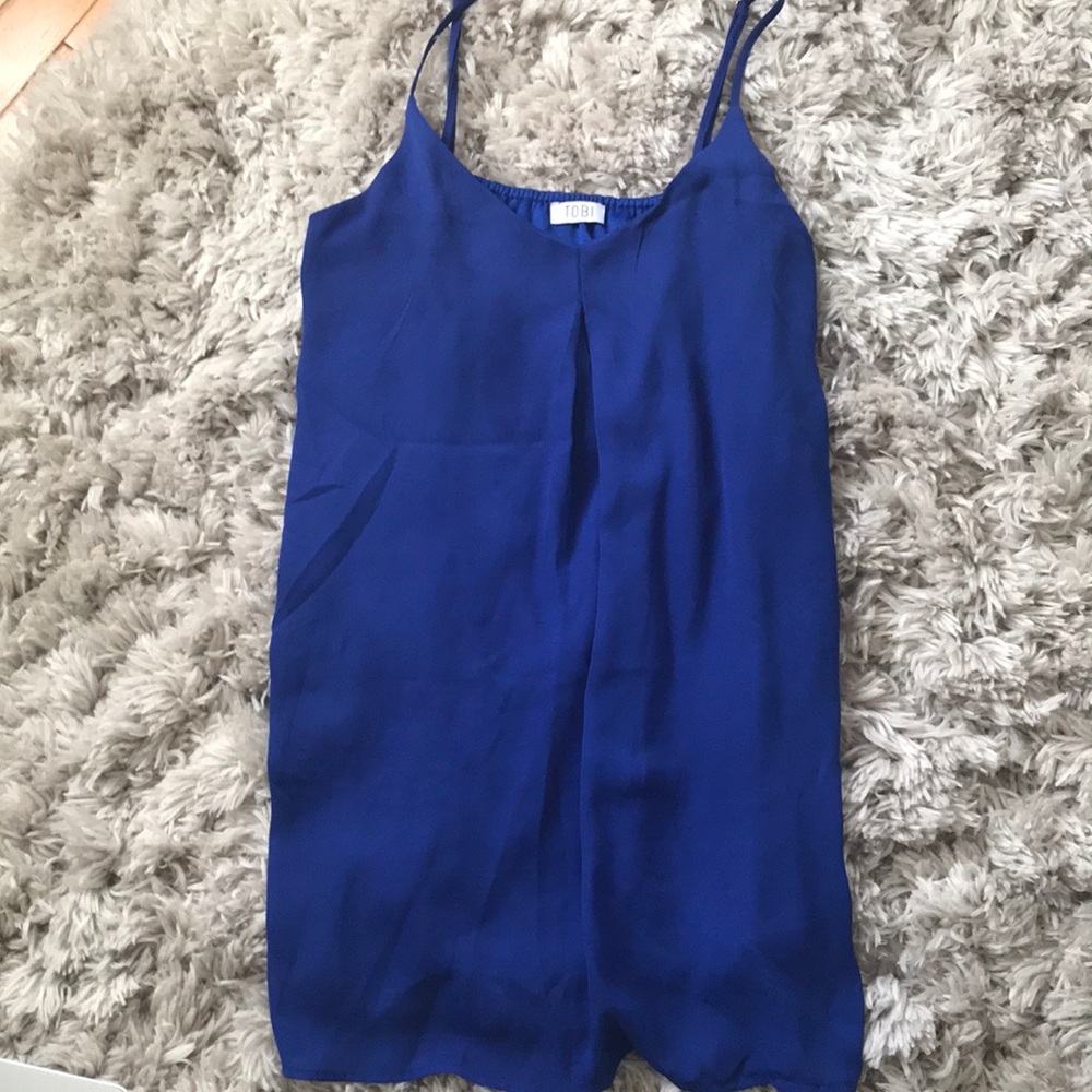 Tobi Royal Blue Shift Dress